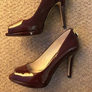 Michael Kors Peeptoe Heels